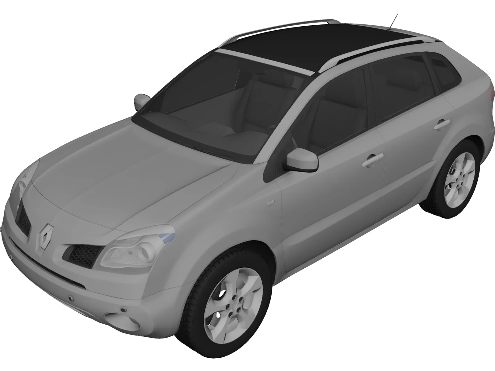 Renault Koleos (2009) 3D Model main preview