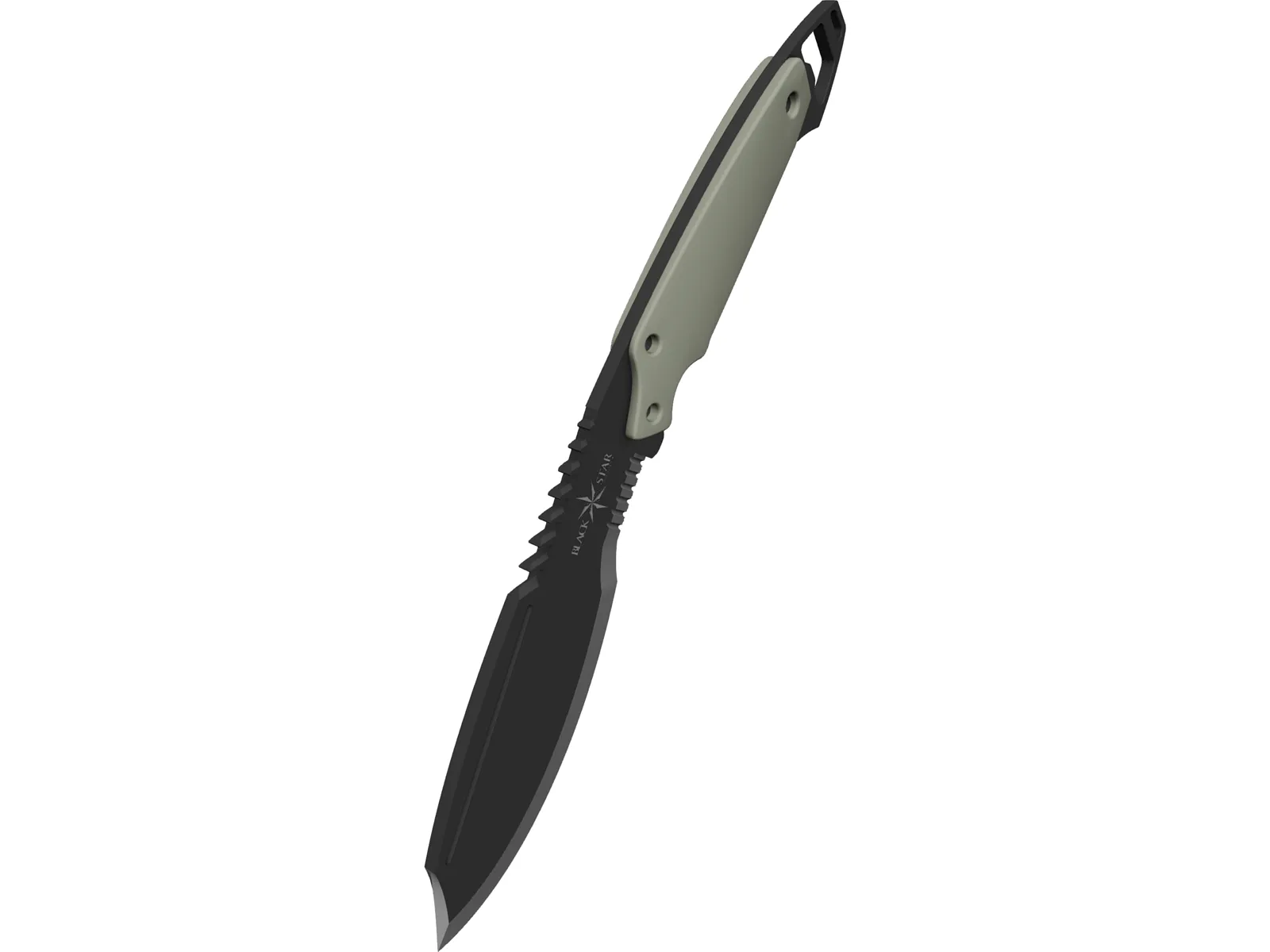 Knife by Tietz 3D Model main preview