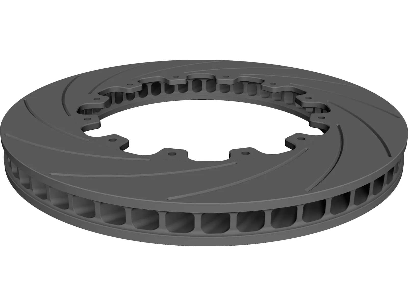 Brake Disk AP Racing 3D Model main preview