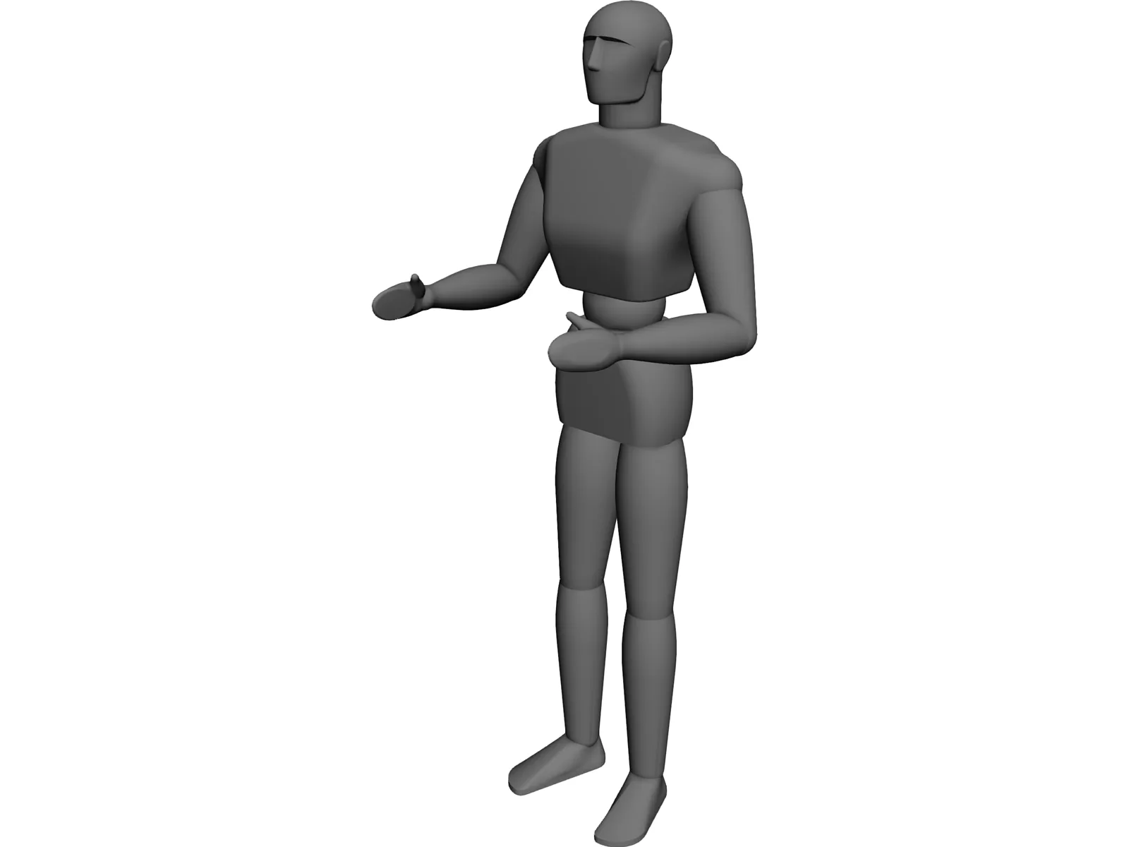 Human 3D Model main preview