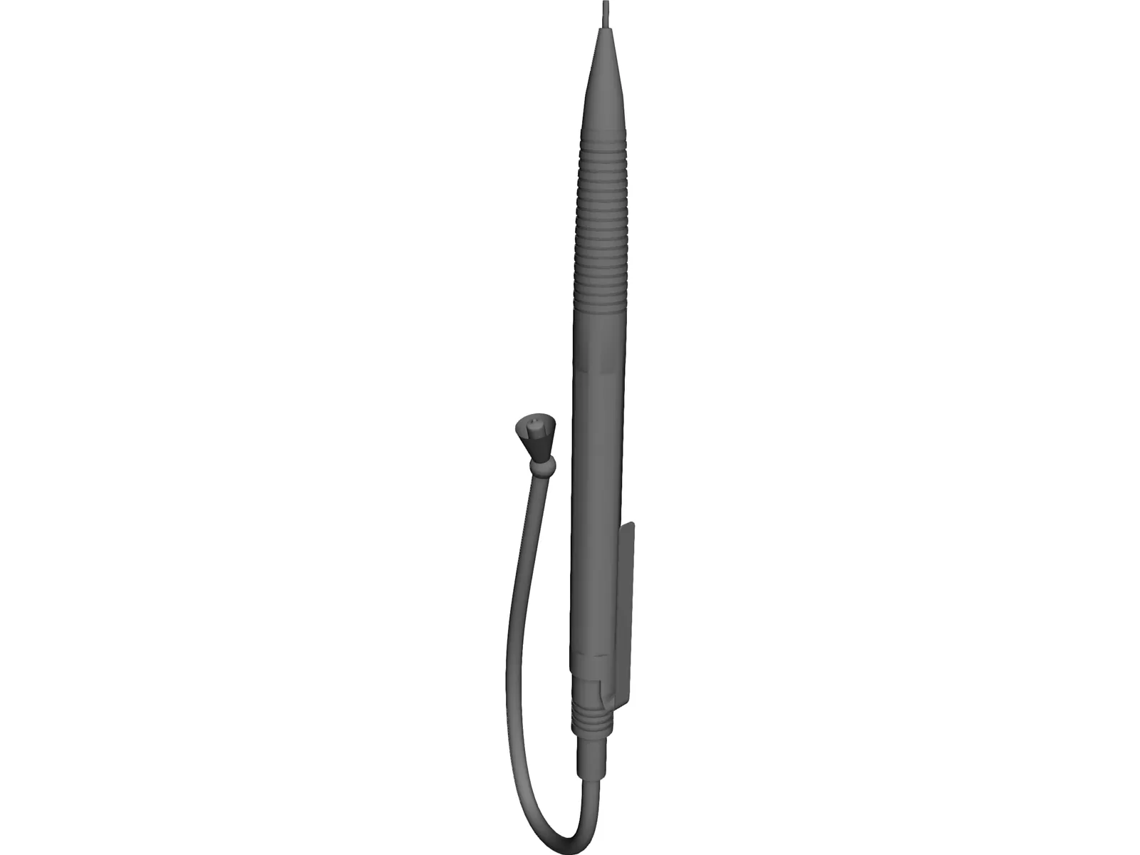 Auto Pencil with Light 3D Model main preview