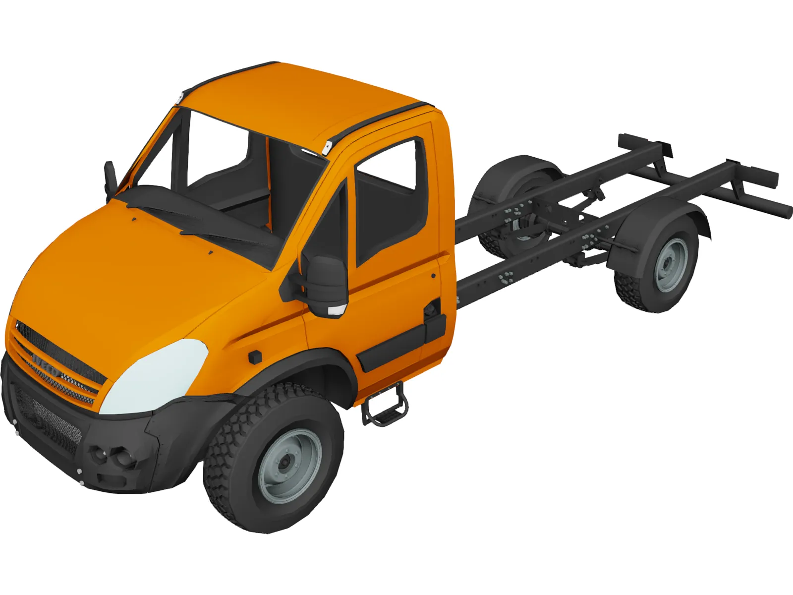IVECO 4x4 3D Model main preview