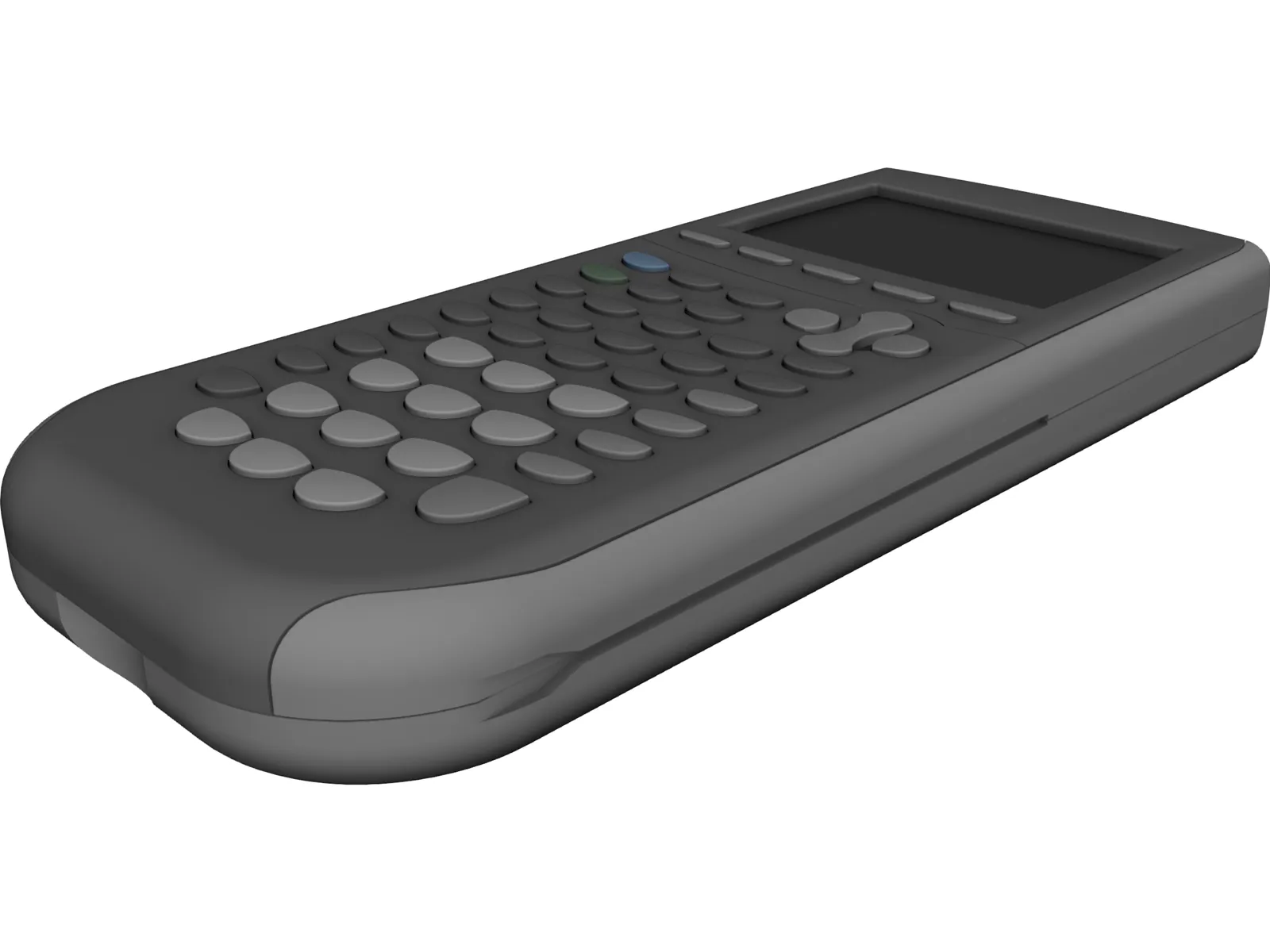 TI-84 Calculator 3D Model main preview