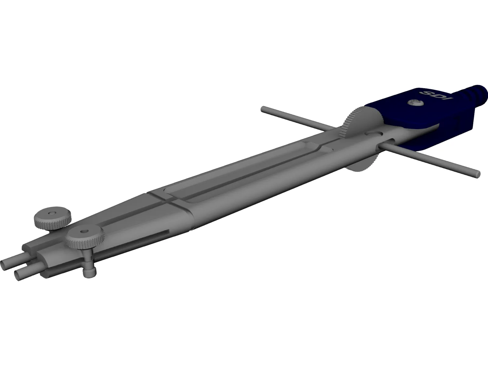 Compass 3D Model main preview