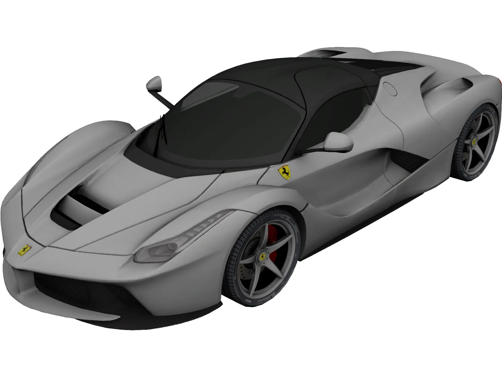 Ferrari LaFerrari (2013) 3D Model main preview