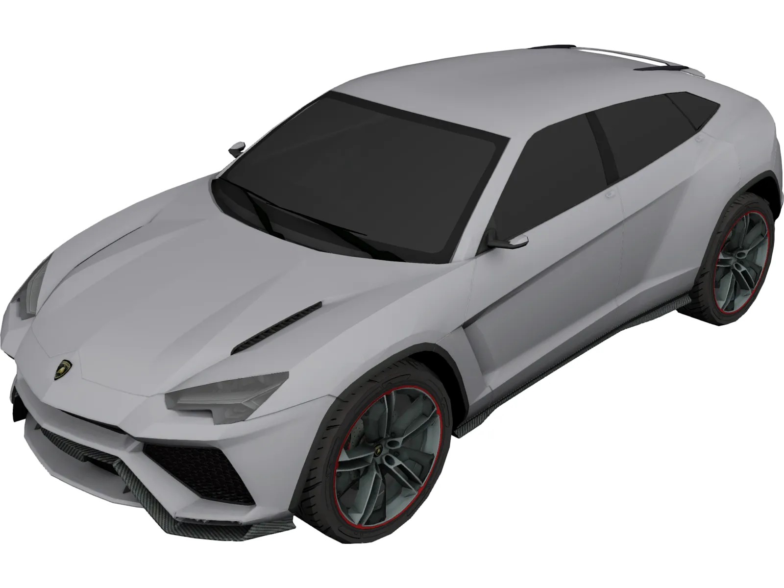 Lamborghini Urus Concept (2012) 3D Model main preview