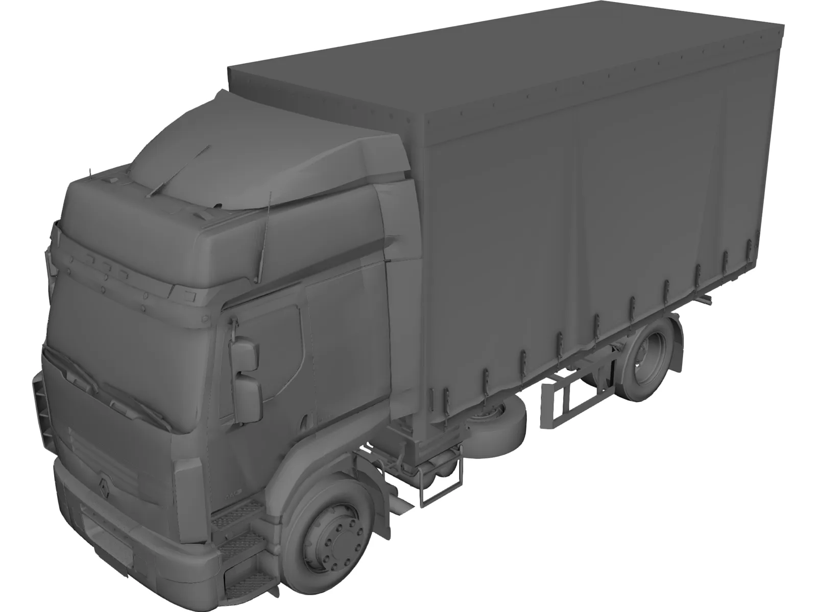 Renault Premium 440 (2006) 3D Model main preview