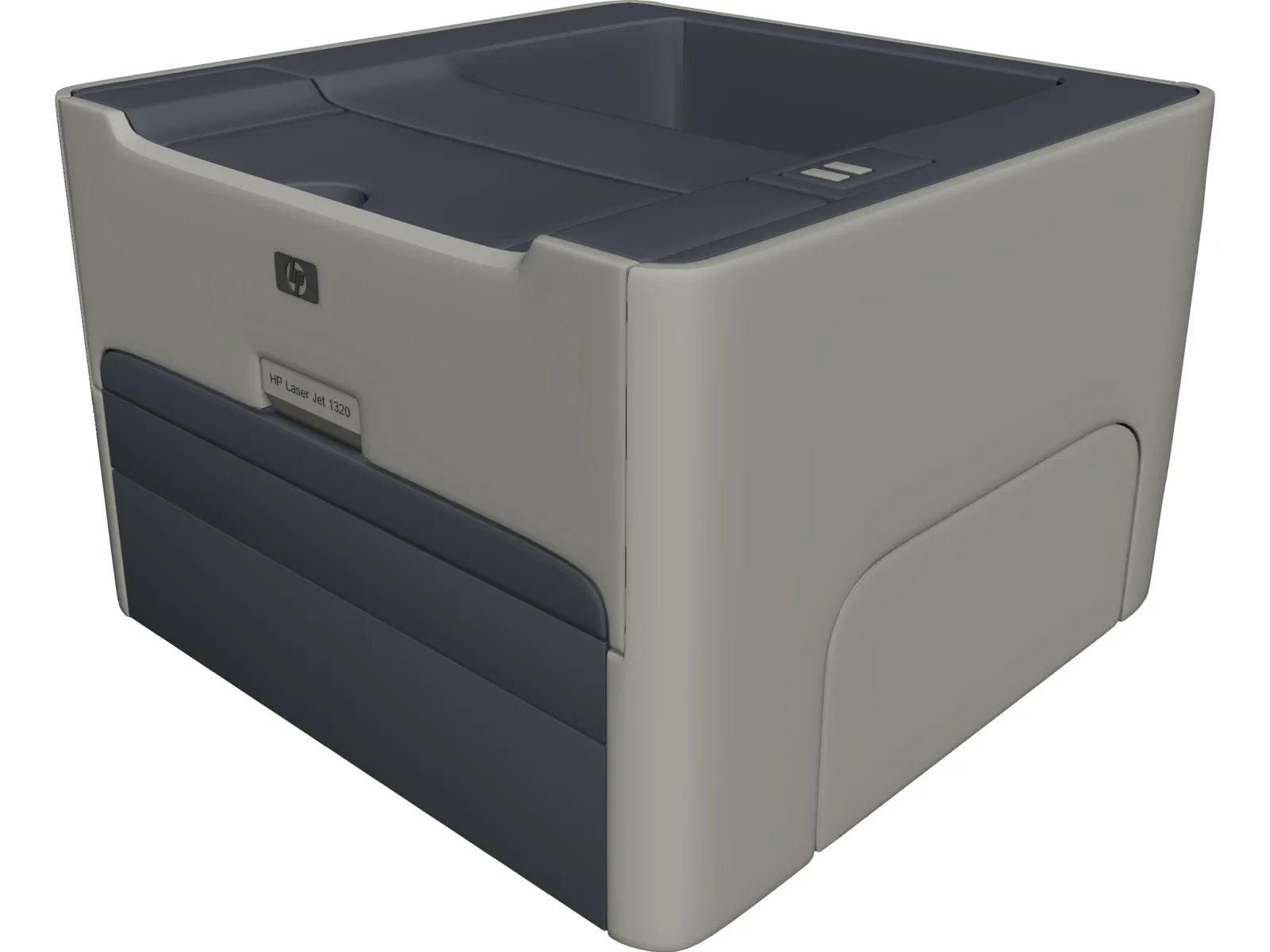 HP Laset Jet 1320 Printer 3D Model main preview