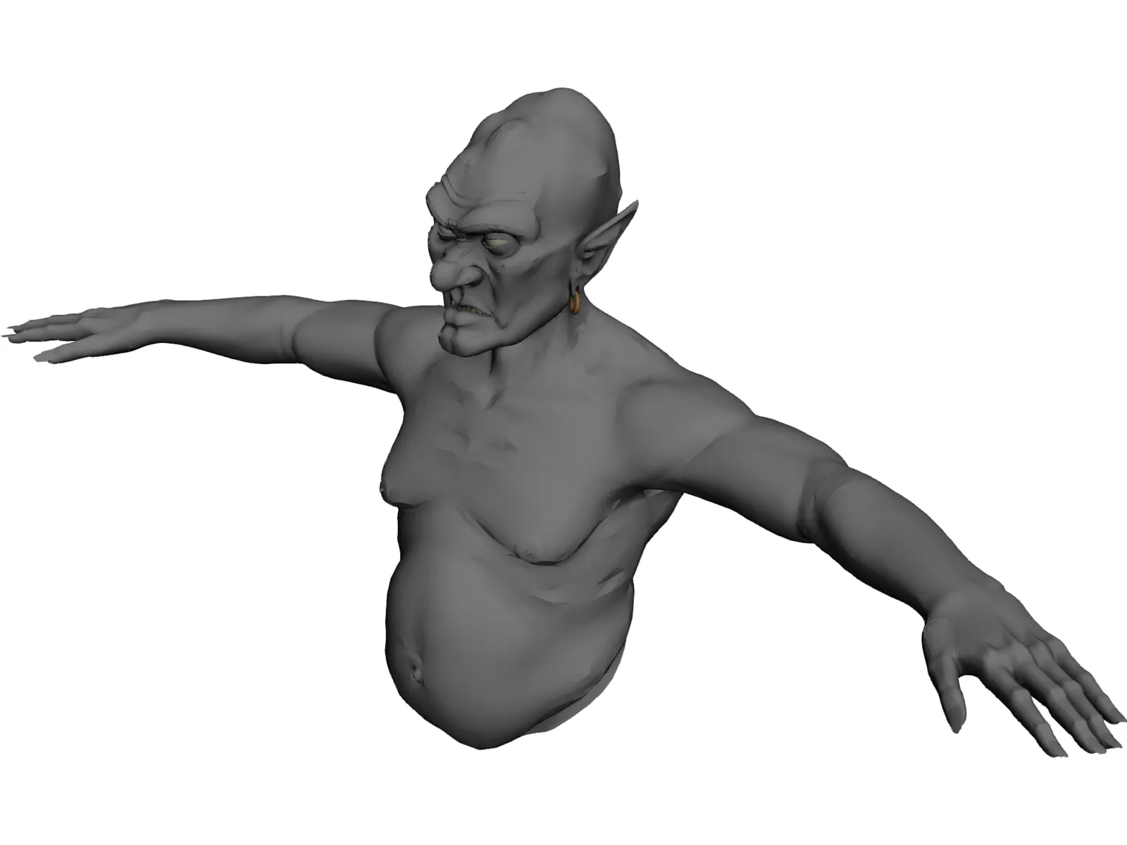 Ogre 3D Model main preview