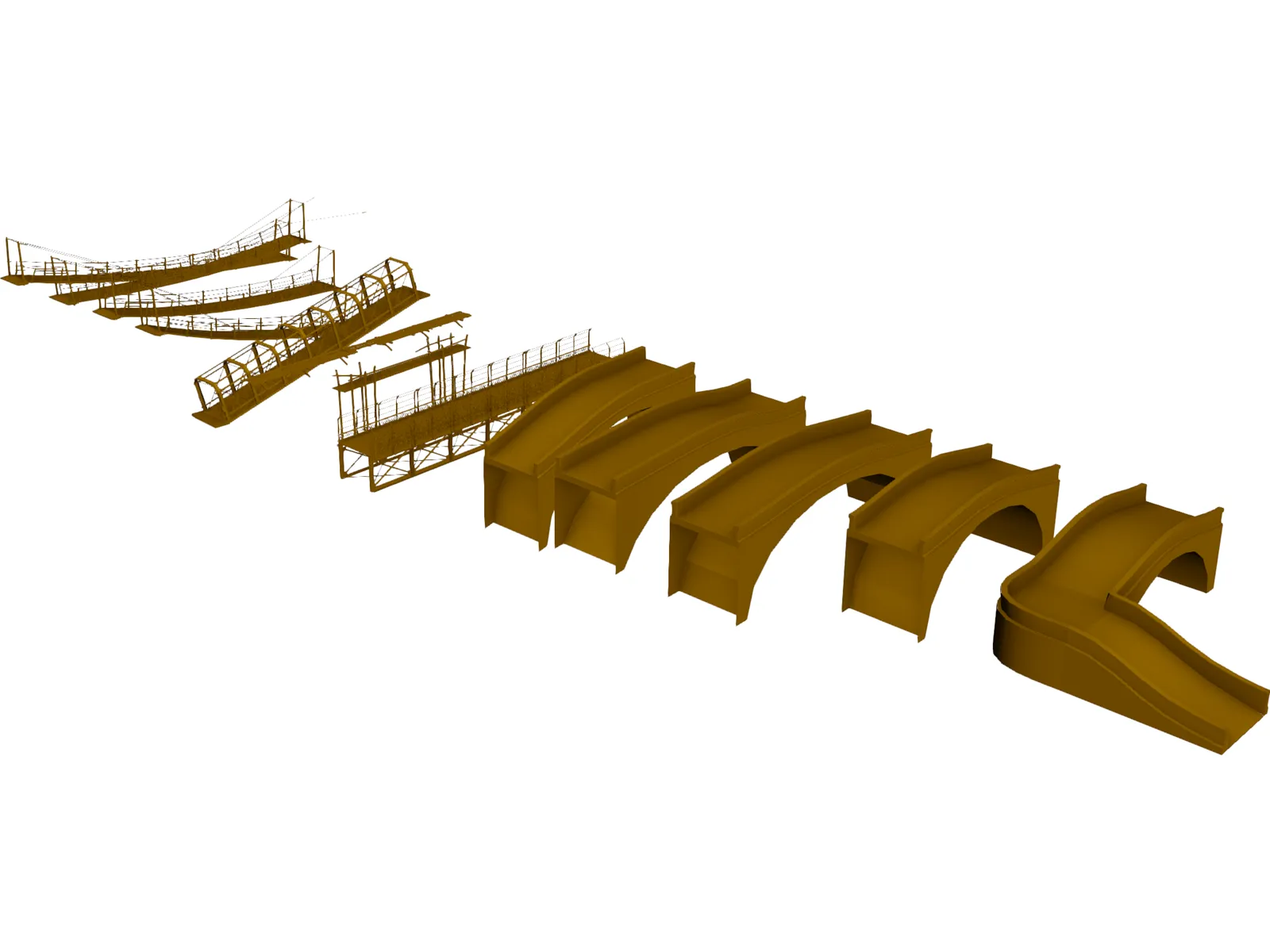 Bridge Collection 3D Model main preview
