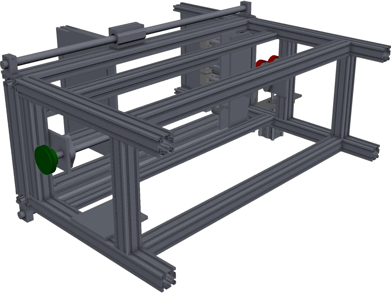 PVC Loading and Packing Machine 3D Model main preview