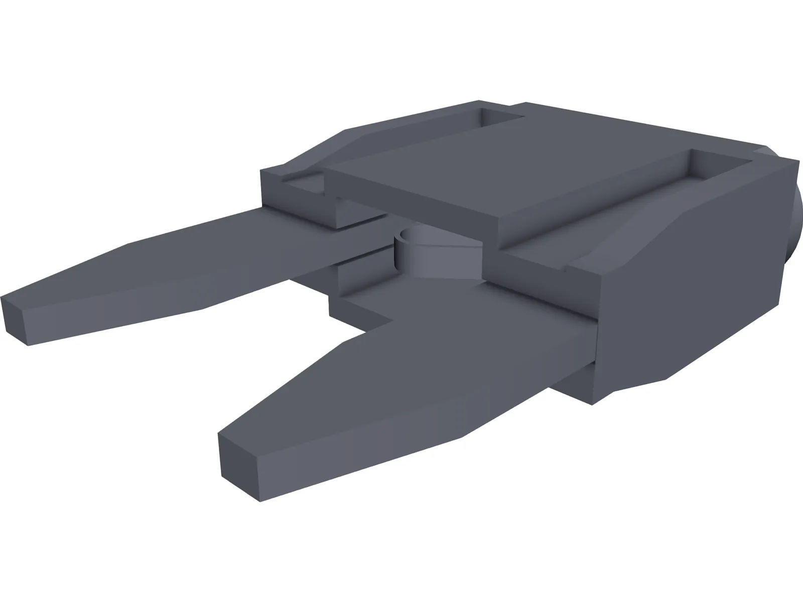 Micro Blade Fuse 3D Model main preview