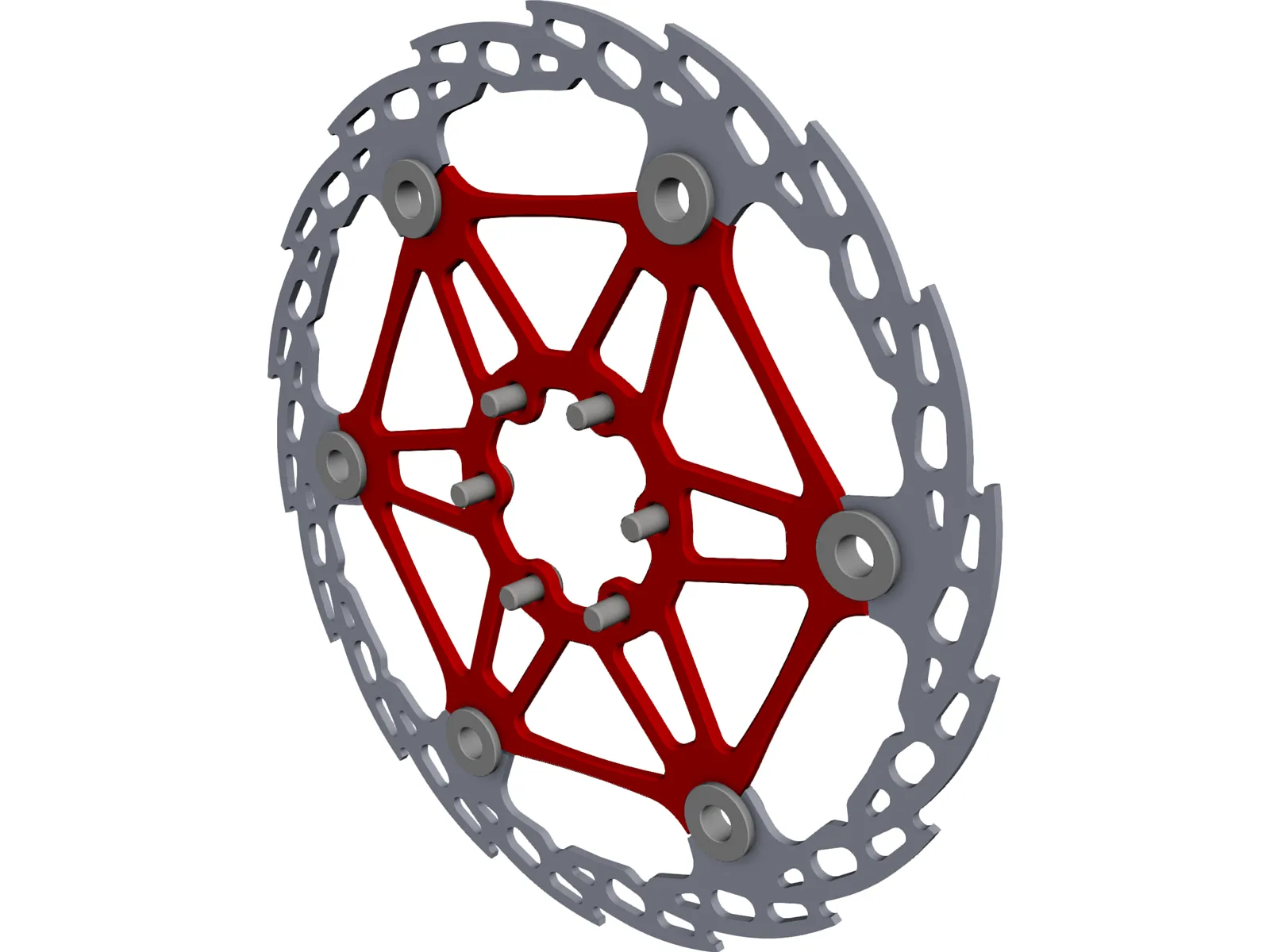 Hope Brake Disc 3D Model main preview
