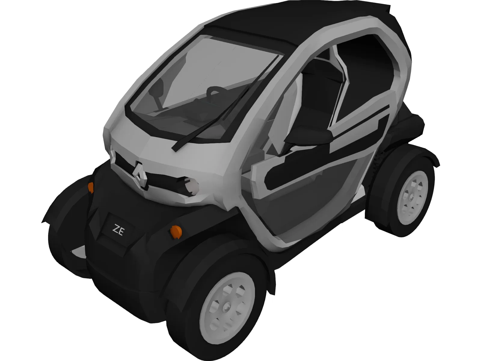 Renault Twizy (2011) 3D Model main preview