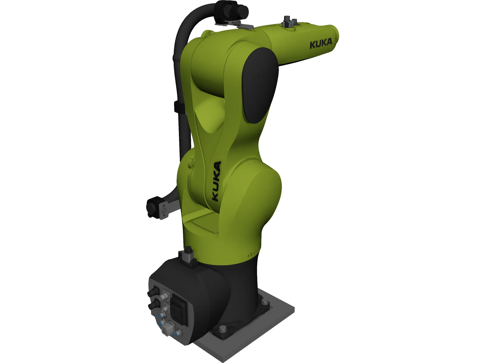 Kuka KR 6 R700 Sixx Agilus 3D Model main preview