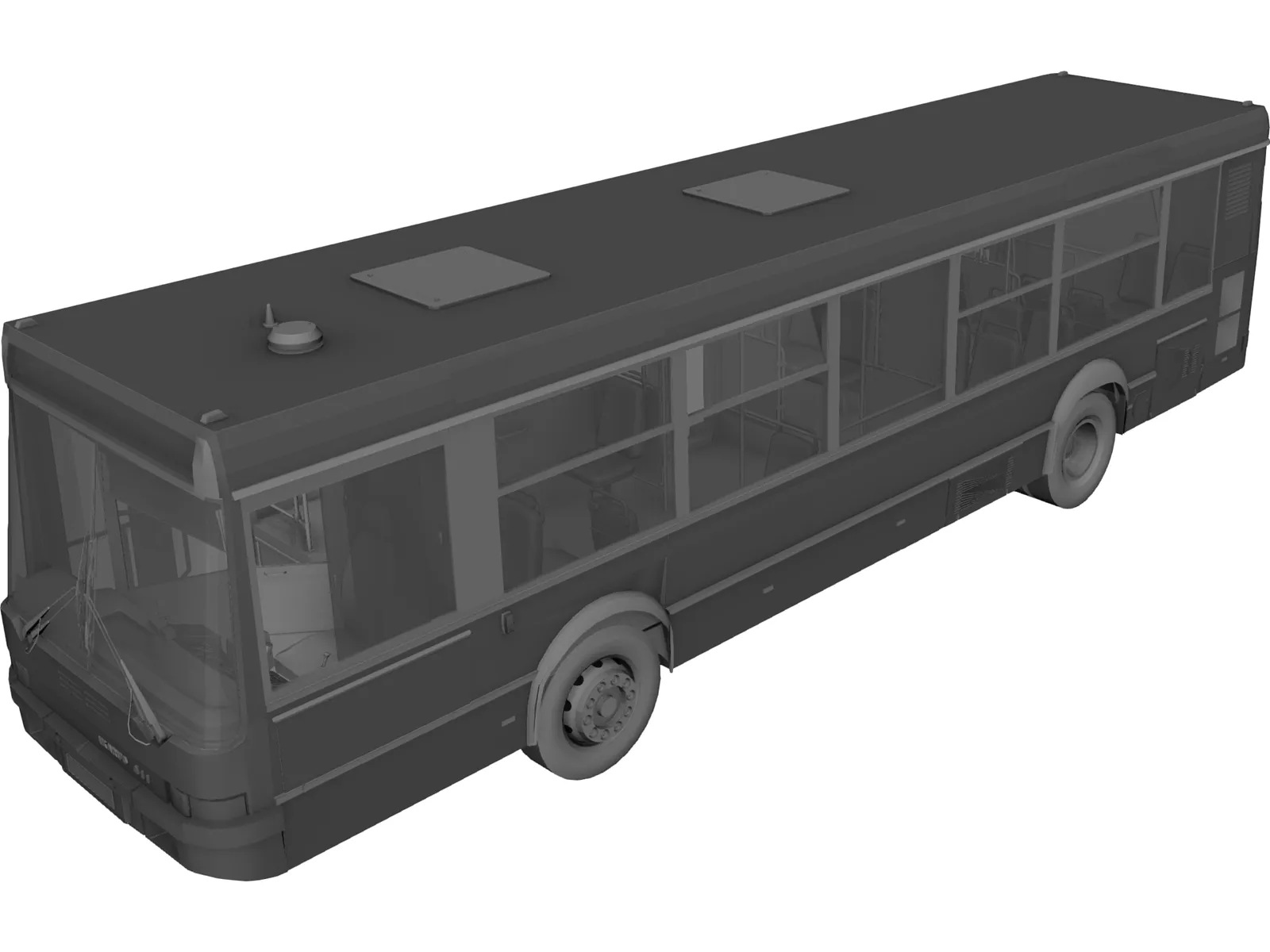 Ikarus 411 3D Model main preview