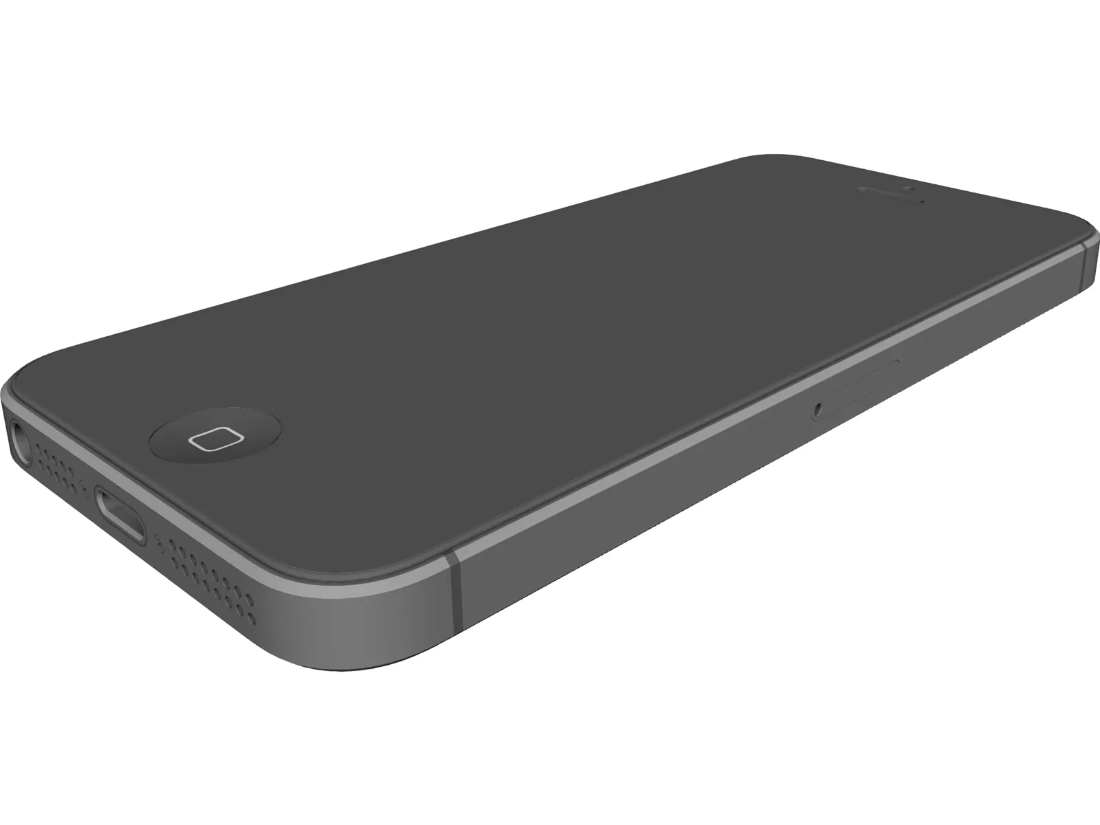 Apple iPhone 5 3D Model main preview