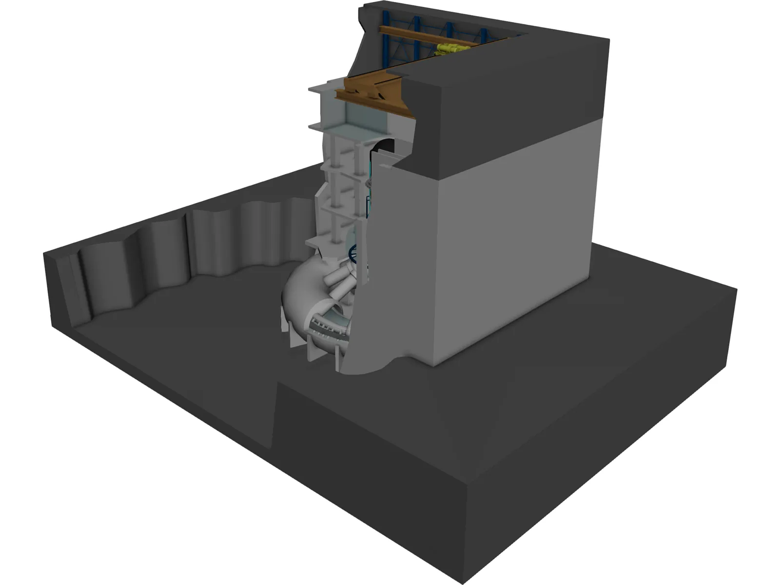 Reactor 3D Model main preview
