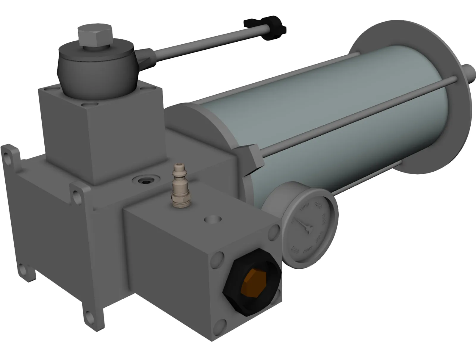 Trabon Lubemaster 3D Model main preview