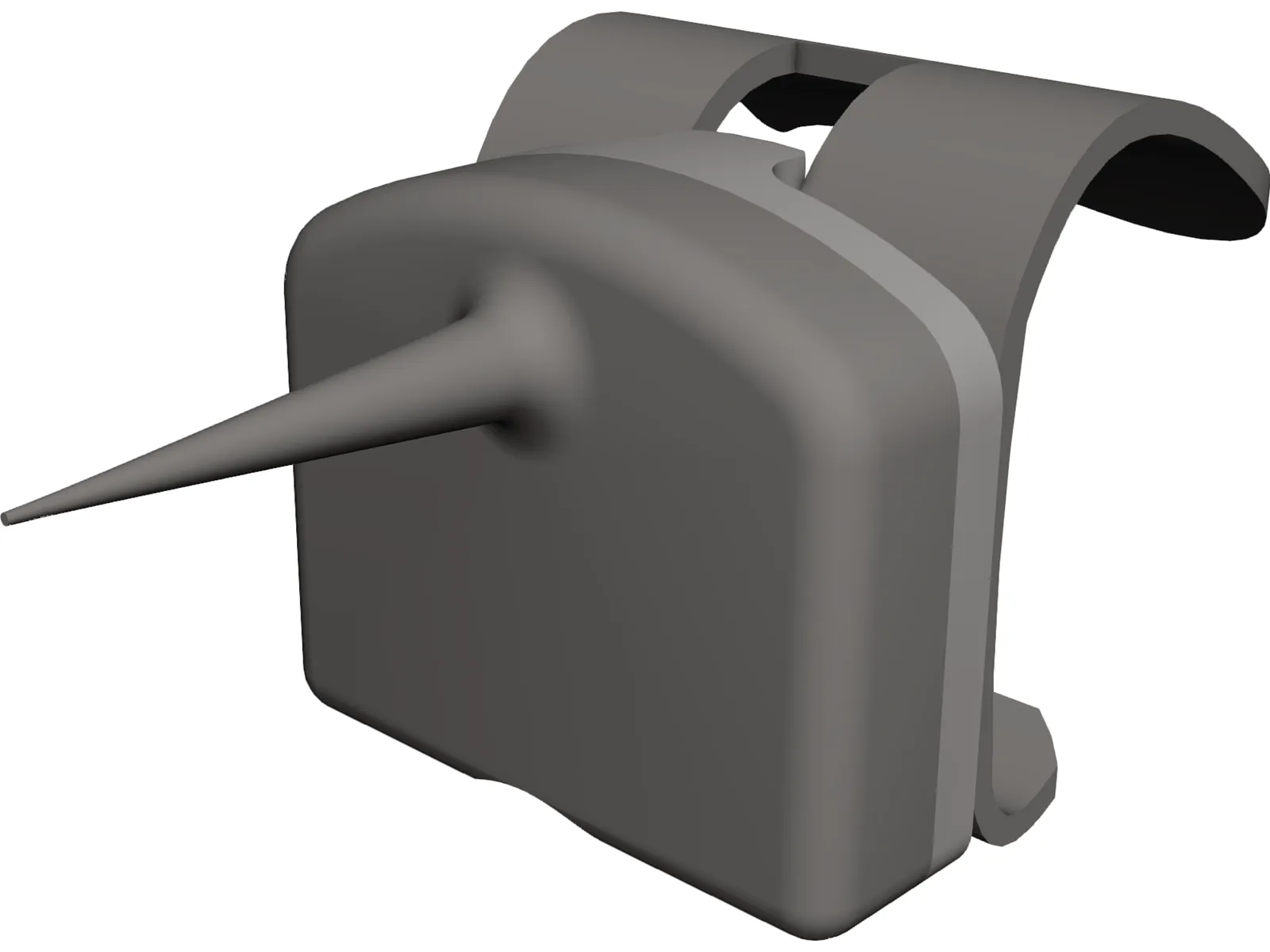 Knee Implant 3D Model main preview