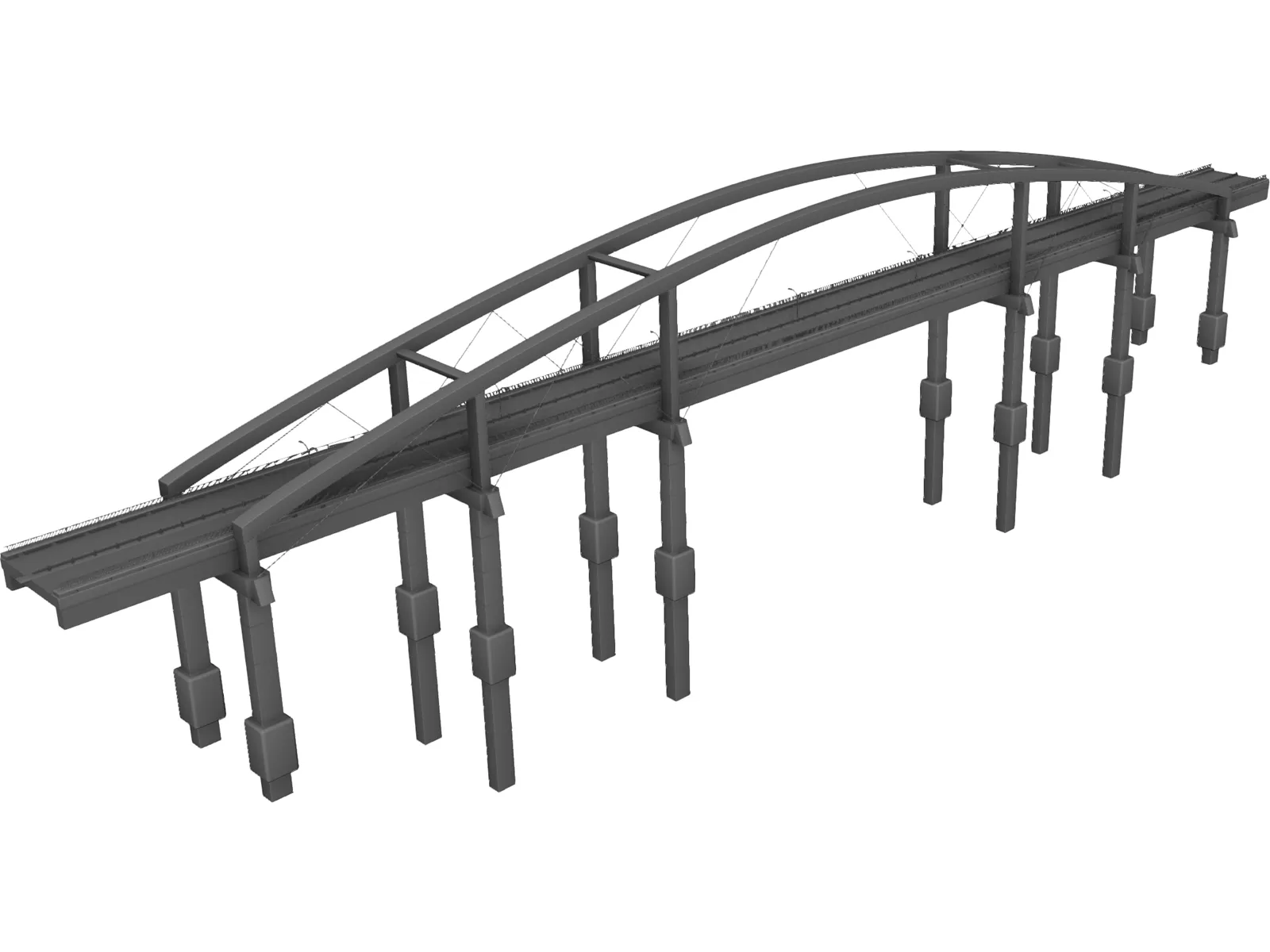 Bridge 3D Model main preview