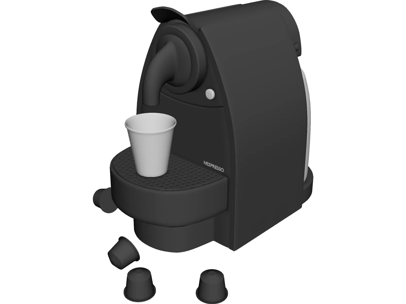 Coffee Machine 3D Model main preview