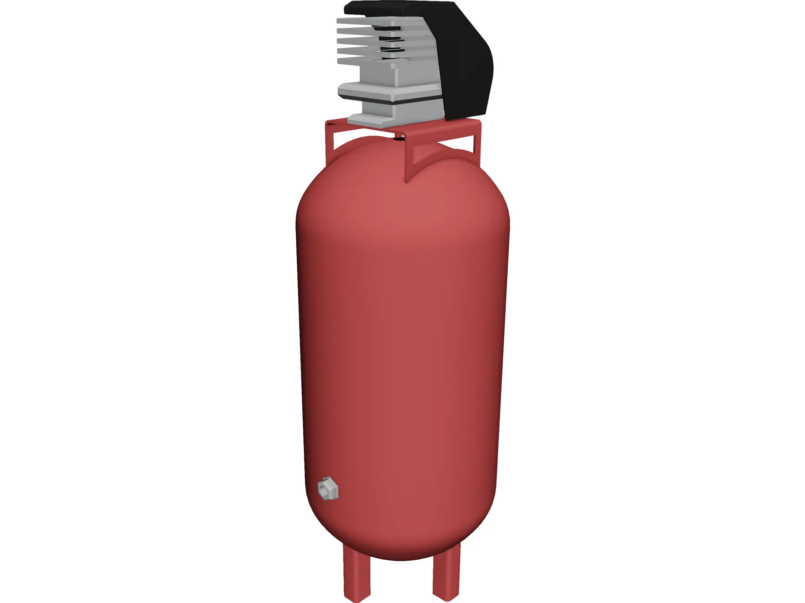 Craftsman Aircompressor 3D Model main preview
