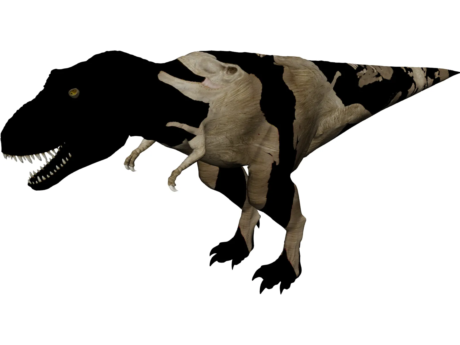 T-Rex 3D Model main preview