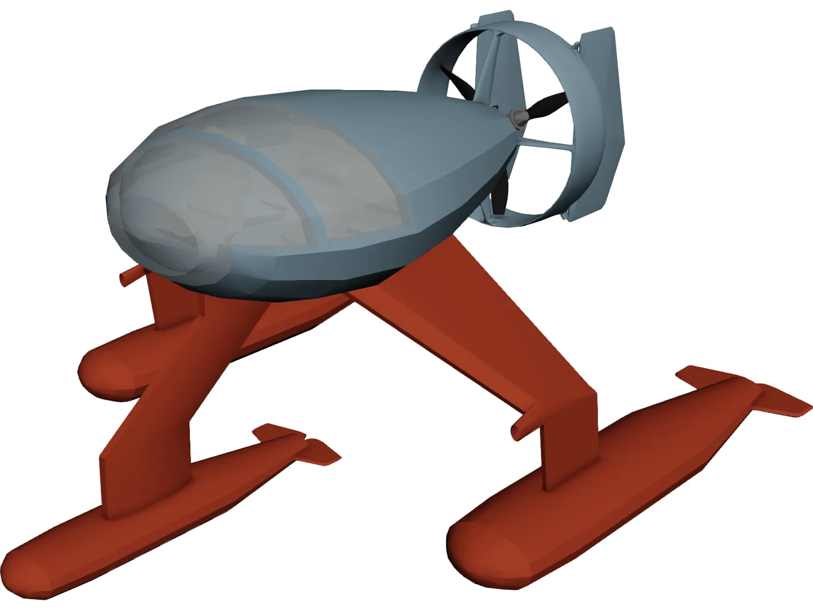 Water Bug 3D Model main preview