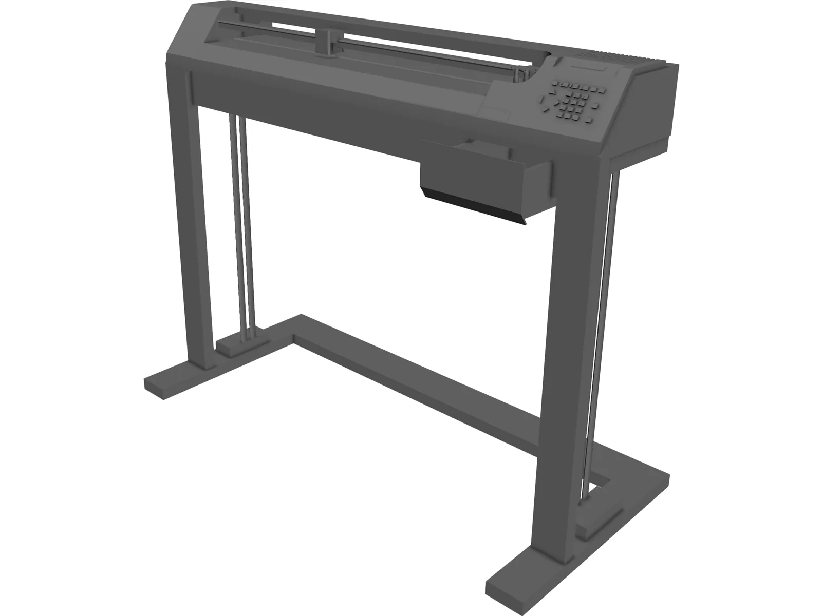 Media Plotter 3D Model main preview