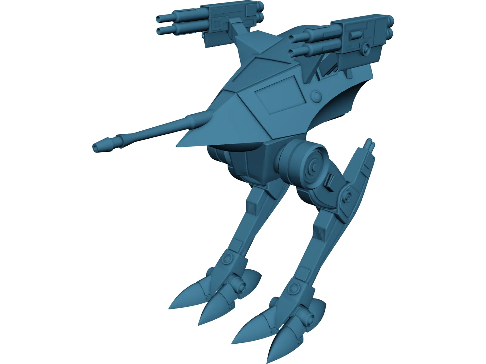 LCT-5M Locust 3D Model main preview