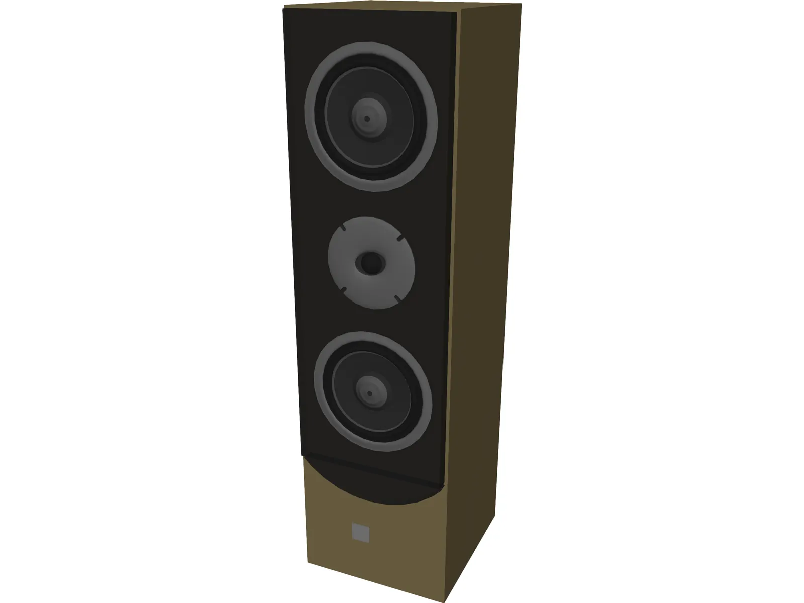 Cat Speaker 3 way 3D Model main preview
