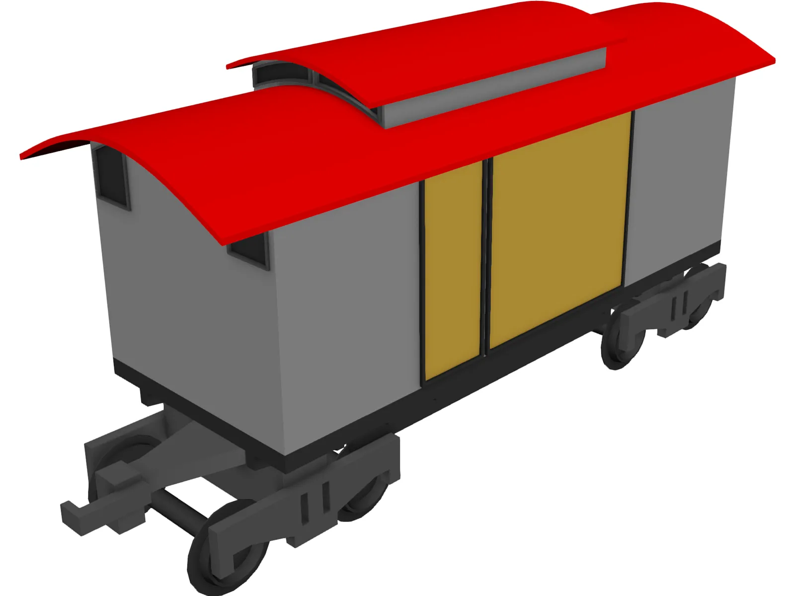 End Of The Line 3D Model main preview