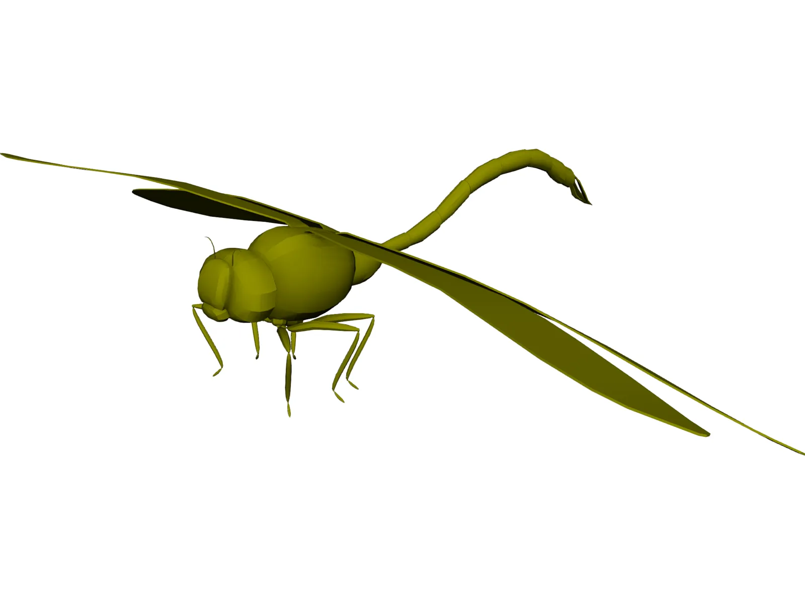 Dragon Fly 3D Model main preview