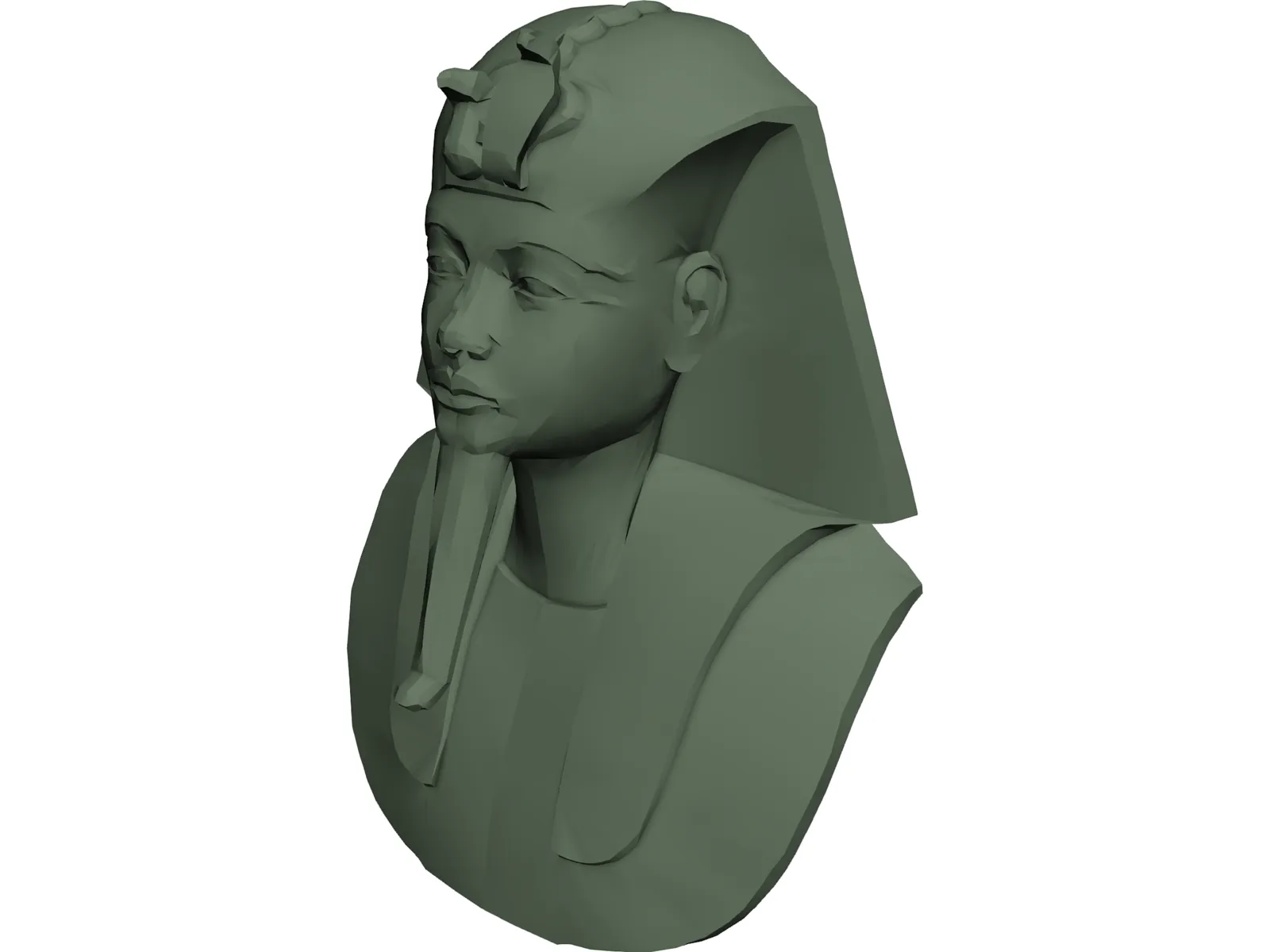 Tut Mask 3D Model main preview