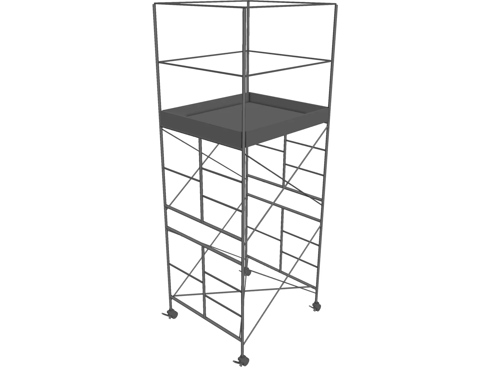 Rolling Tower 3D Model main preview