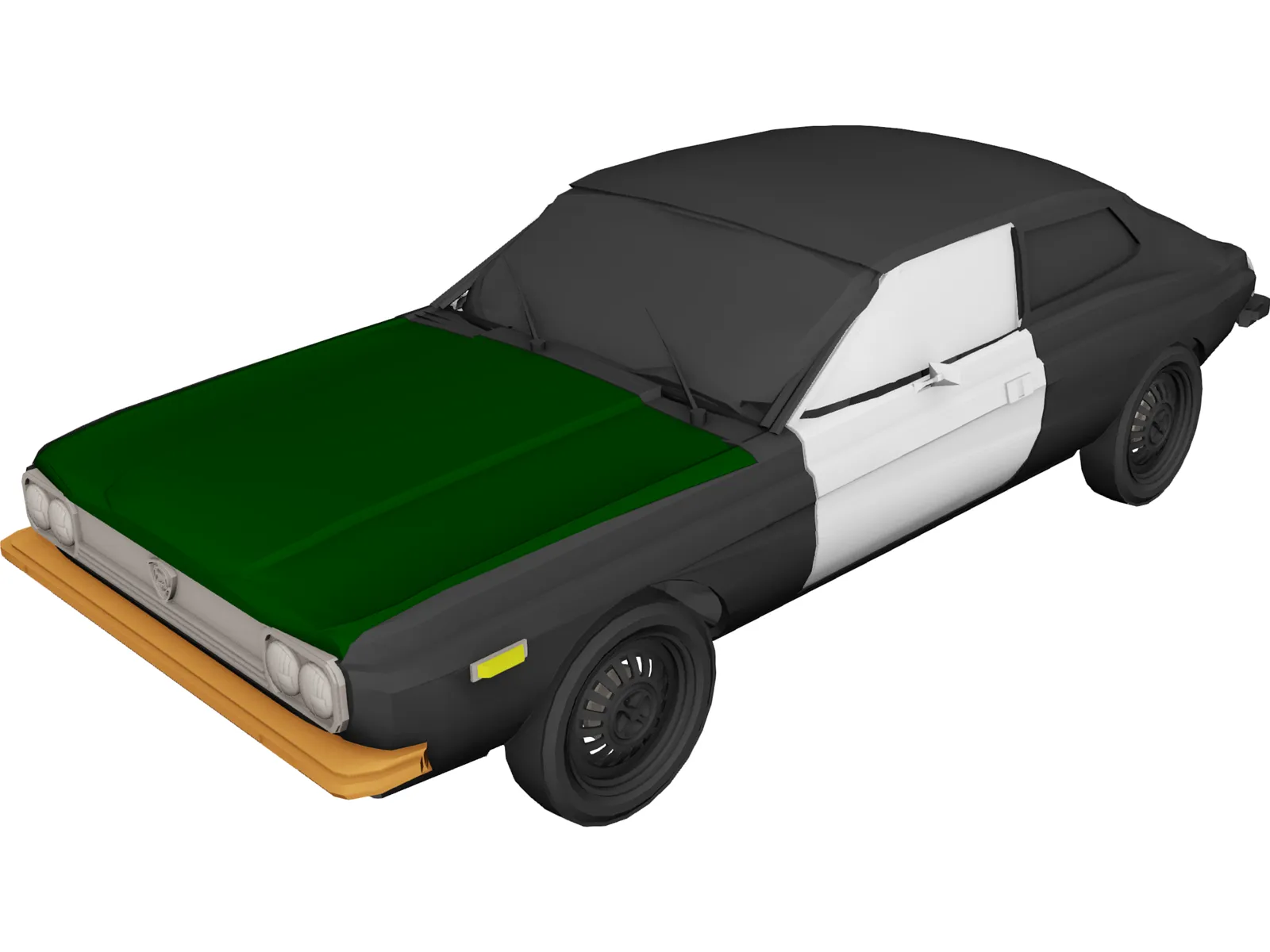 Lancia 3D Model main preview