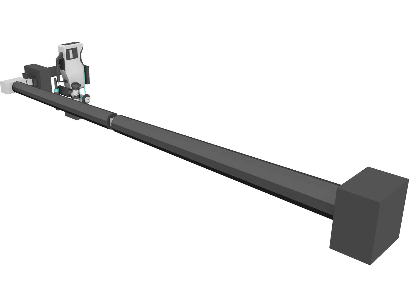 Camera Betacam 3D Model main preview