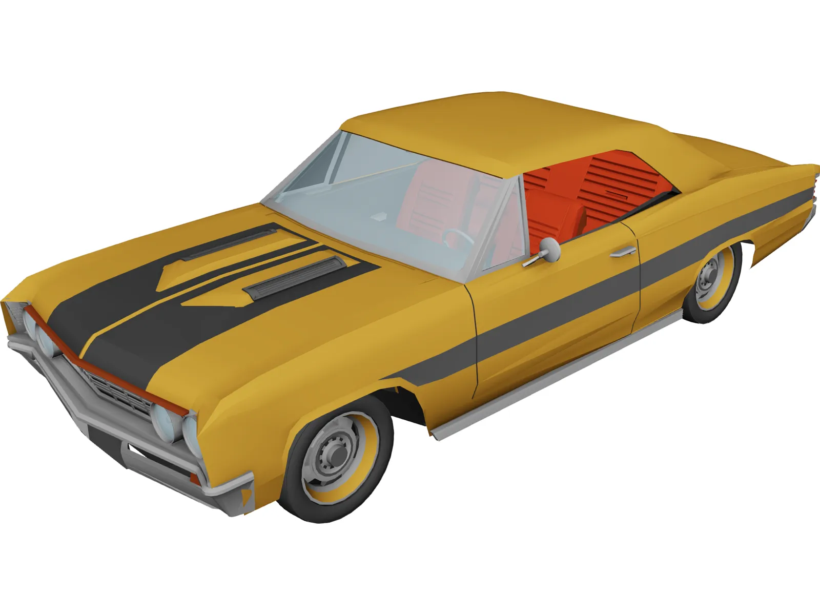 Chevrolet Chevelle SS 3D Model main preview