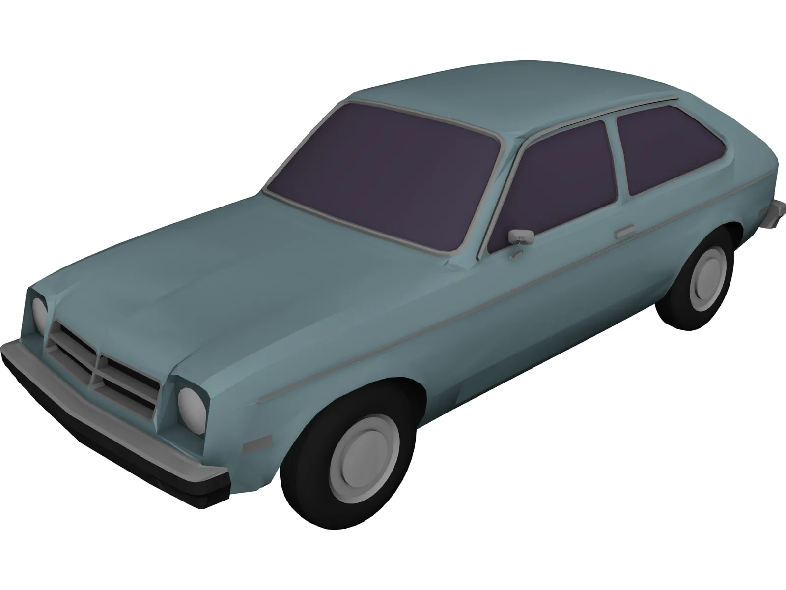 Chevrolet Chevette (1977) 3D Model main preview