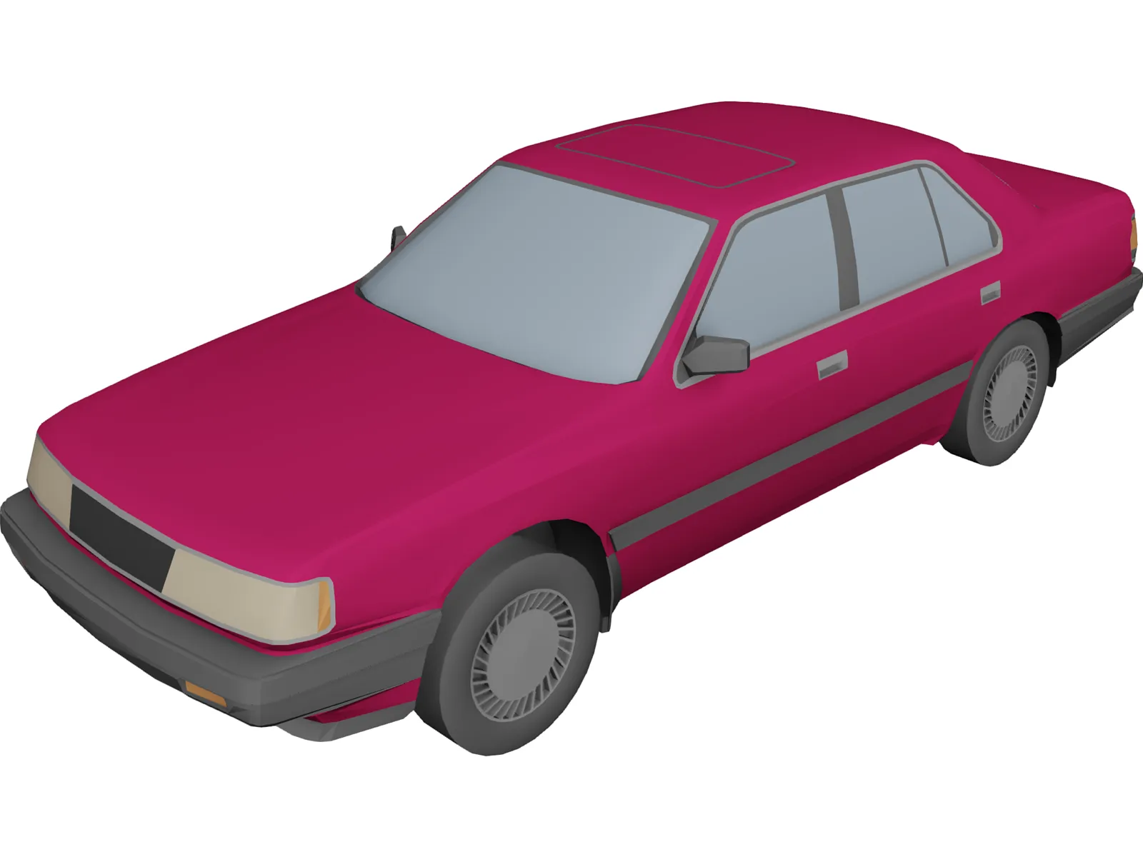 Mazda 929 (1988) 3D Model main preview