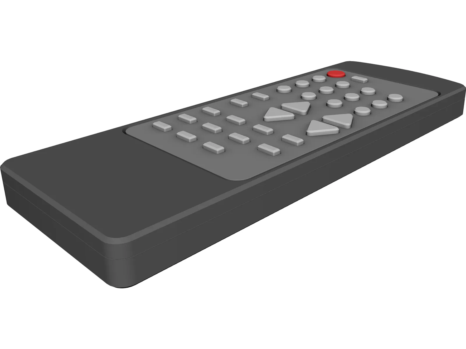 Remote Control Infrared 3D Model main preview