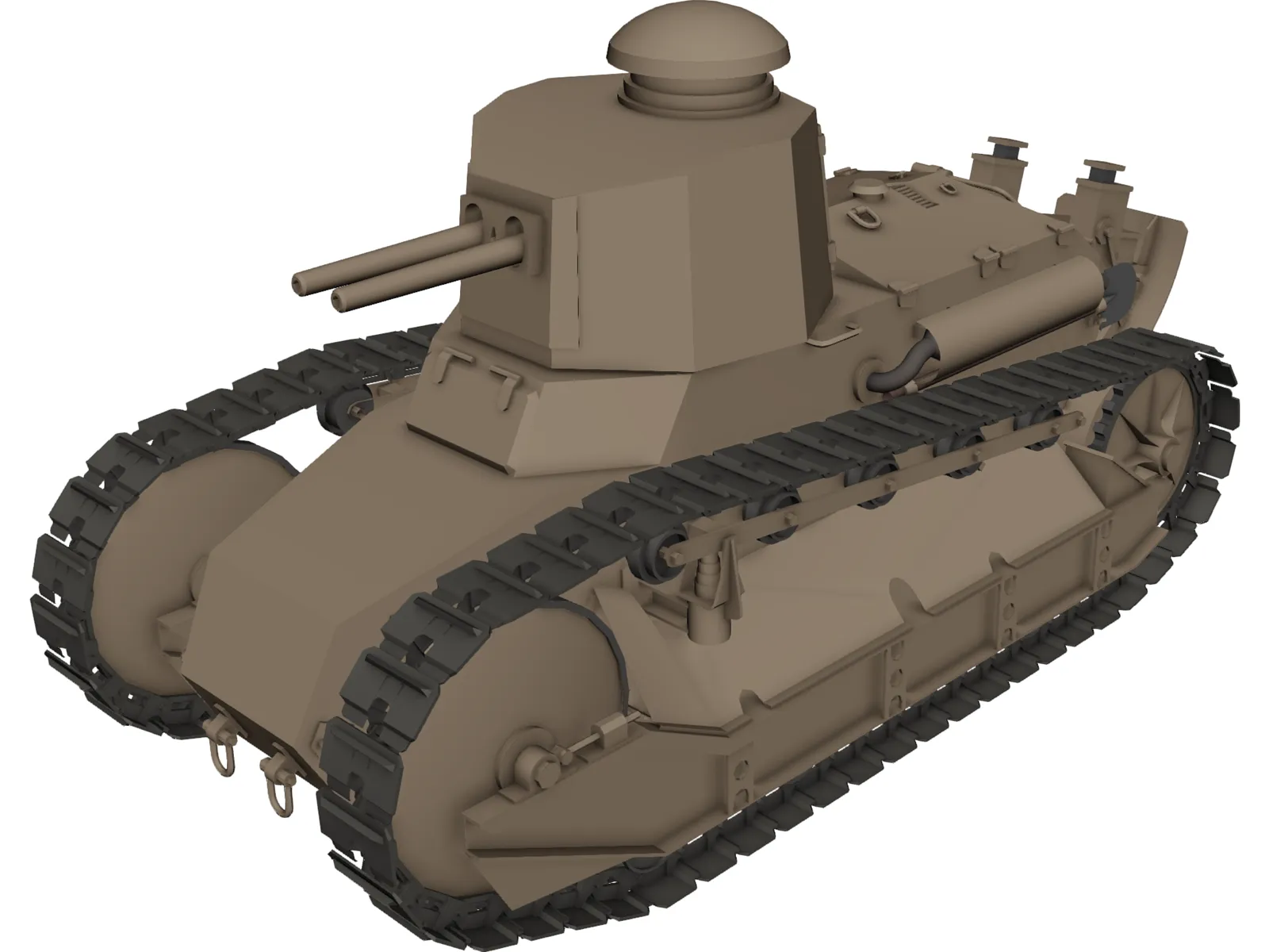Renault 3D Model main preview