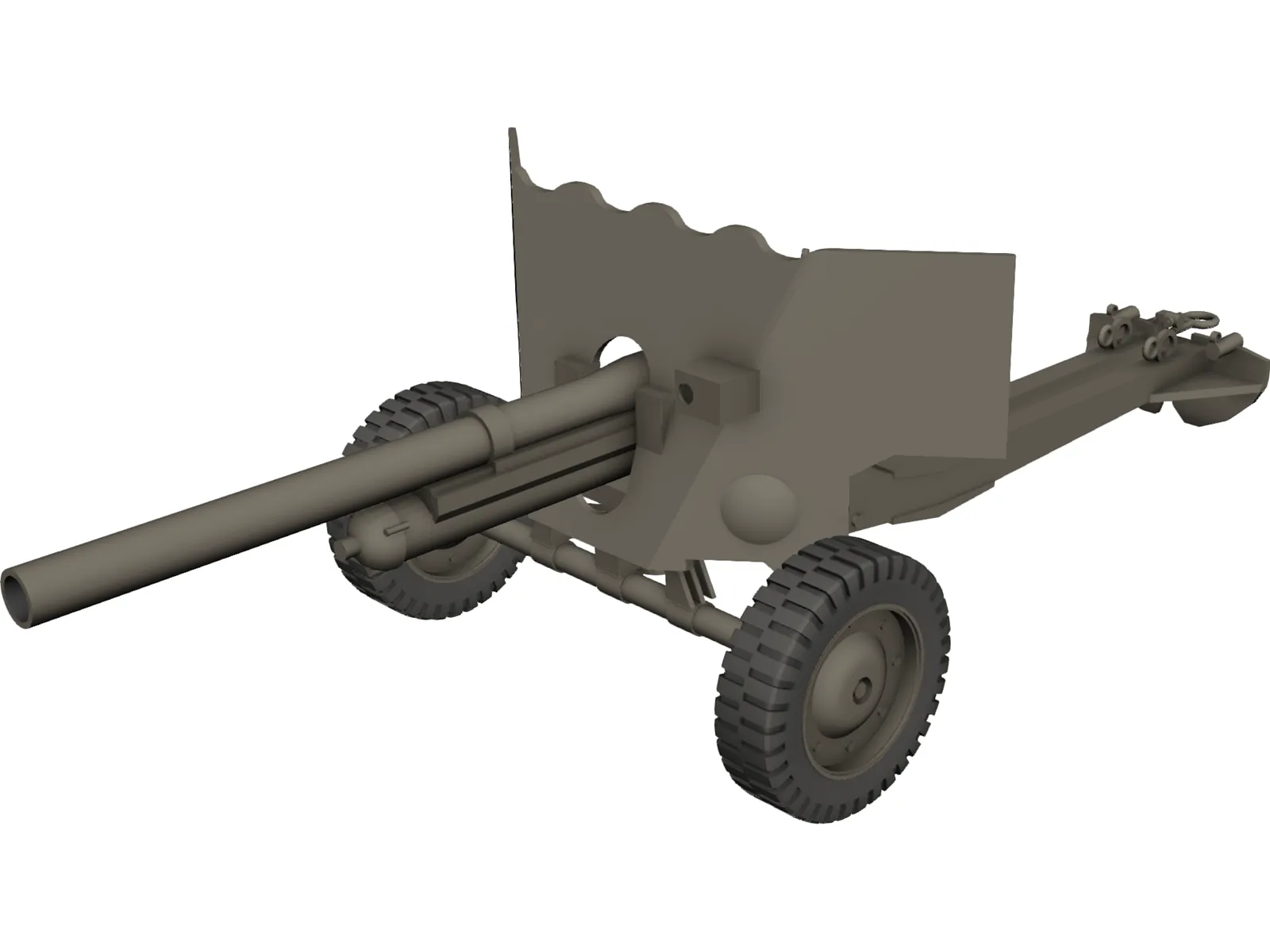 Canon 6 lb M-1 3D Model main preview