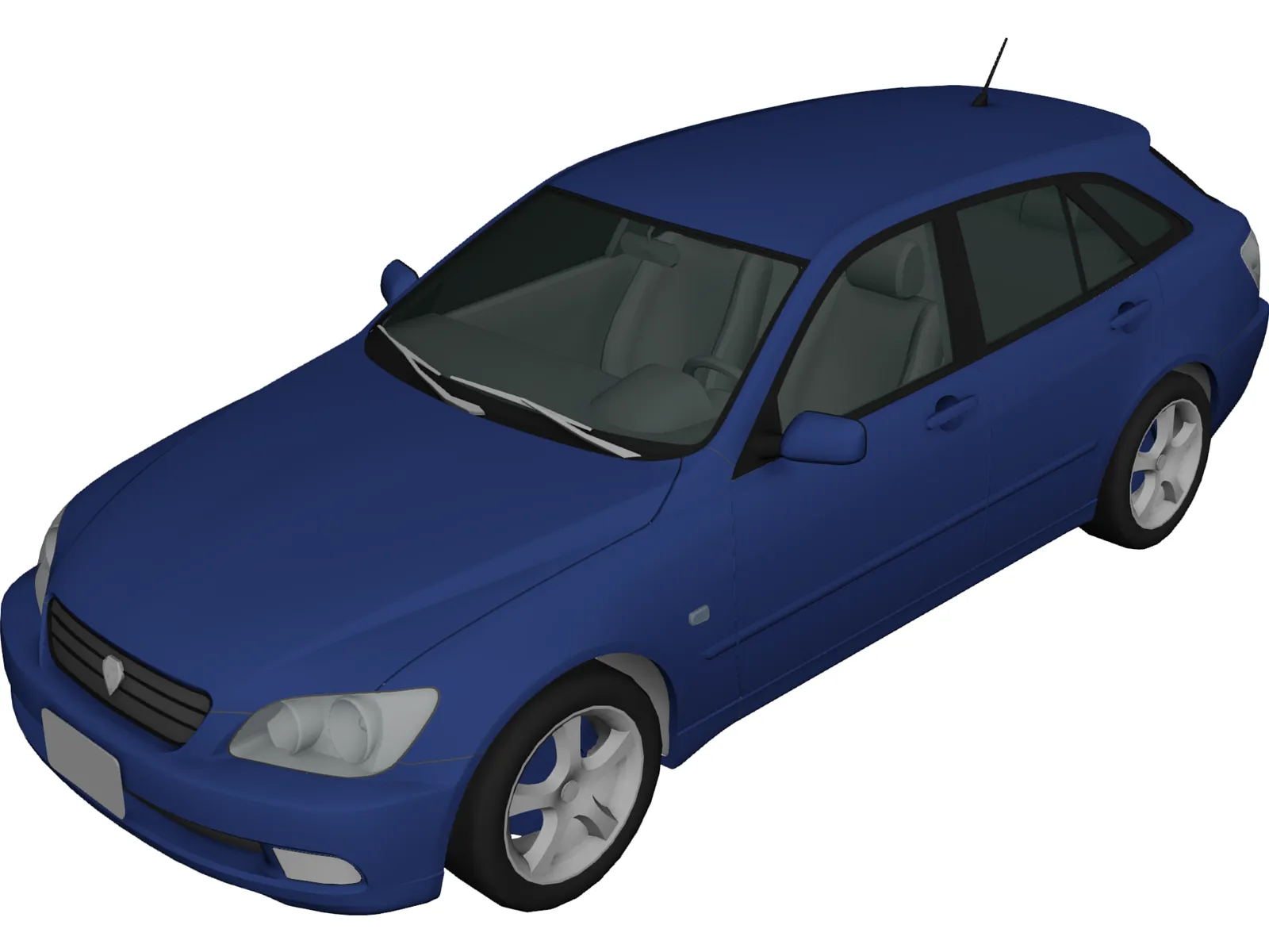 Lexus IS300 Sportcross [Toyota Altezza] 3D Model main preview