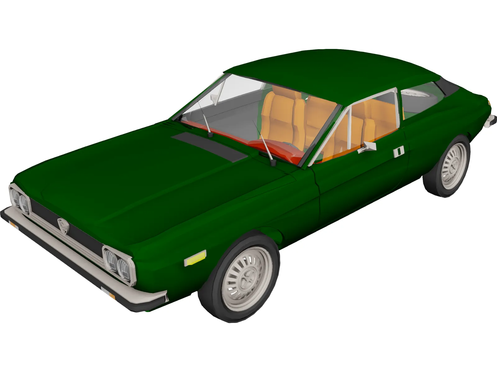 Lancia 3D Model main preview
