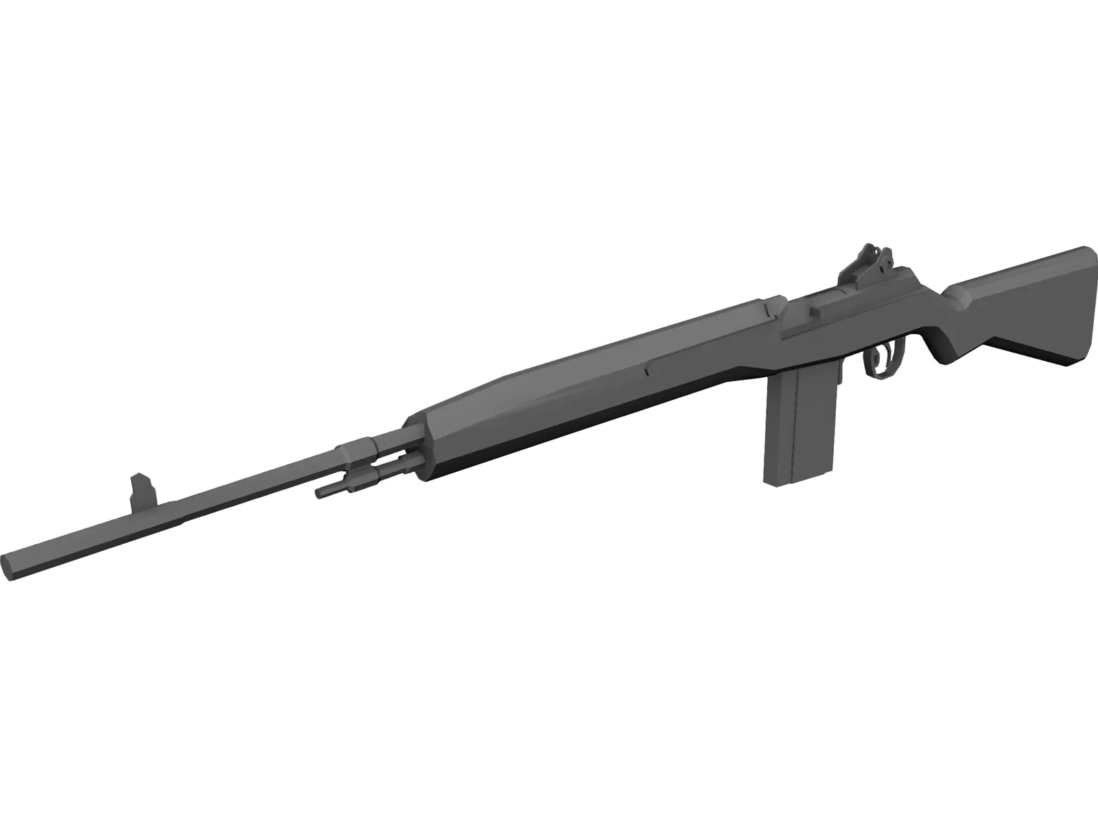 M-14 3D Model main preview