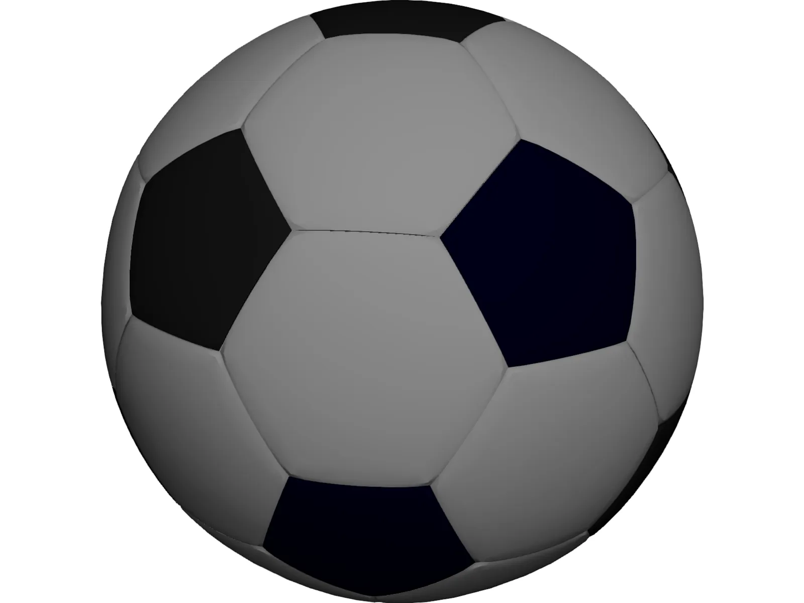 Soccer Ball 3D Model main preview