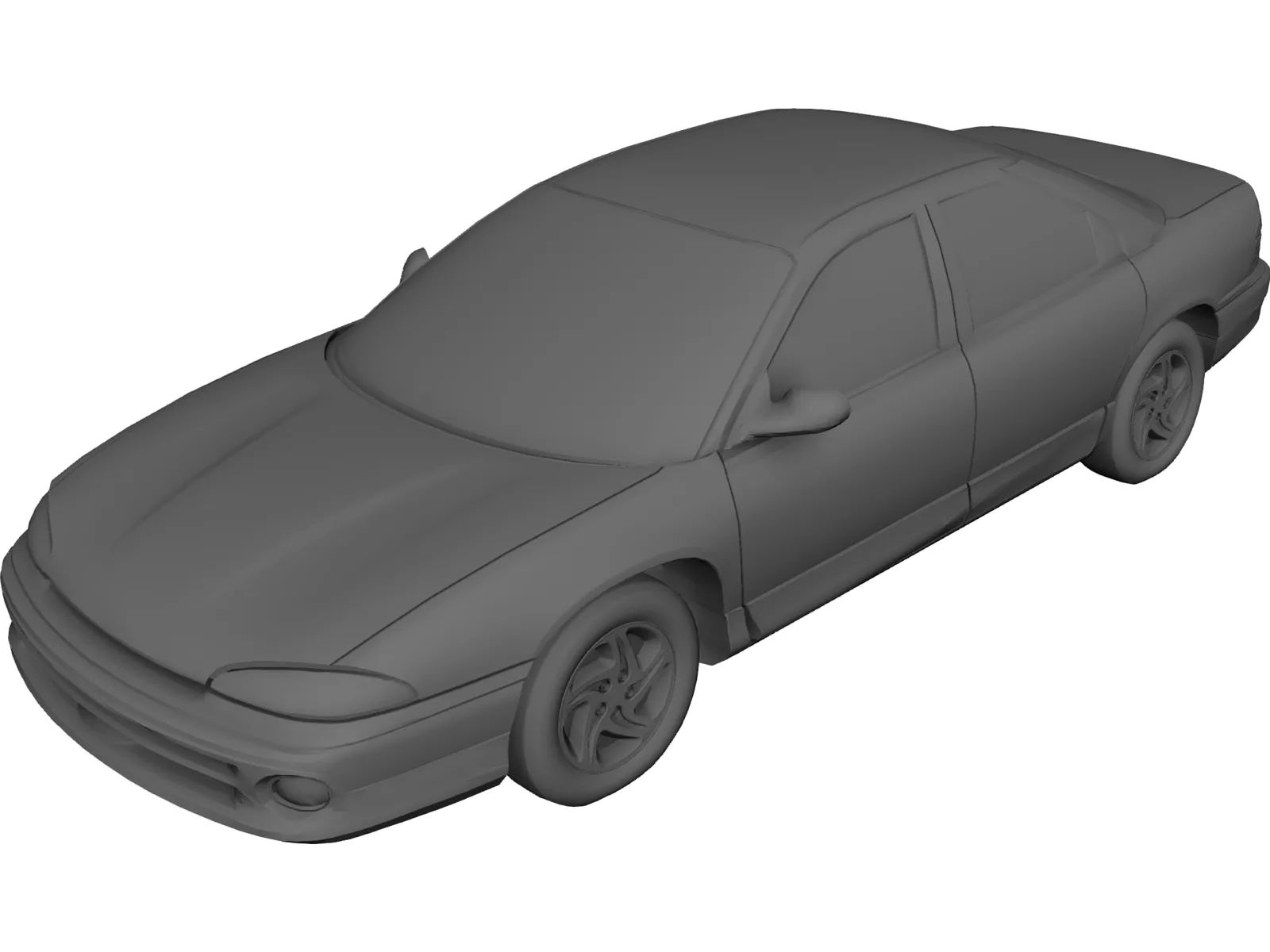Chrysler Concorde 3D Model main preview