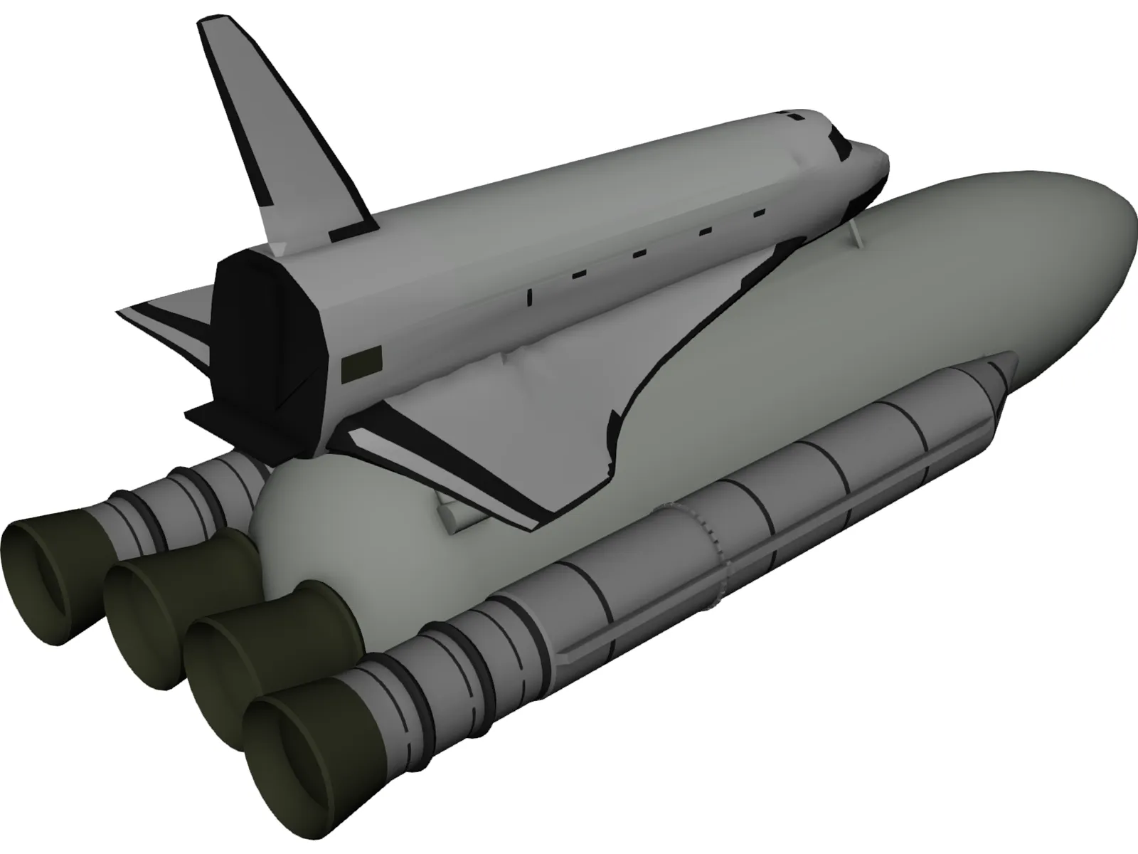 Space Shuttle Buran [+Energia] 3D Model main preview